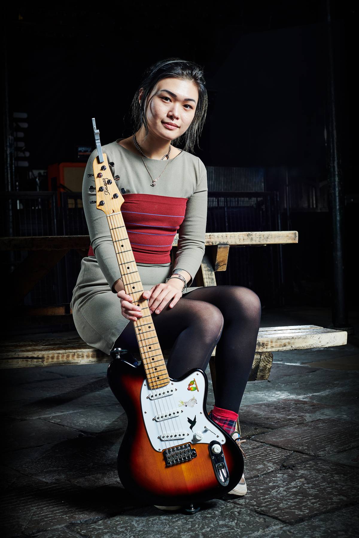 Yvette Young (Covet Guitarist) Portrait Shoot, Bristol
