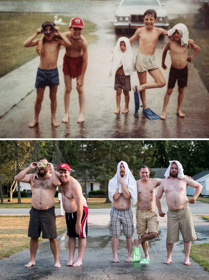 35 years later with the boys