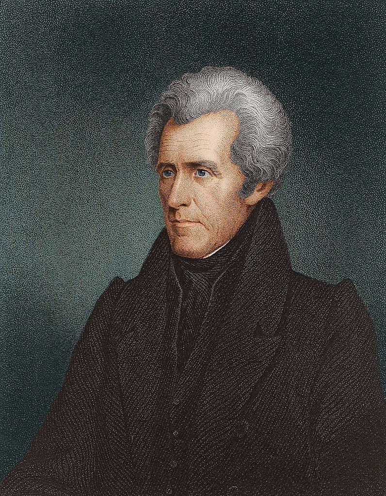 andrew jackson portrait from 1825