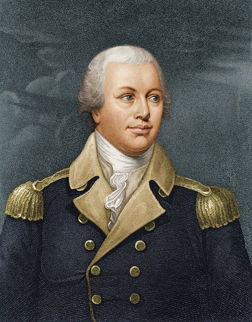 nathanael greene colorized engraving