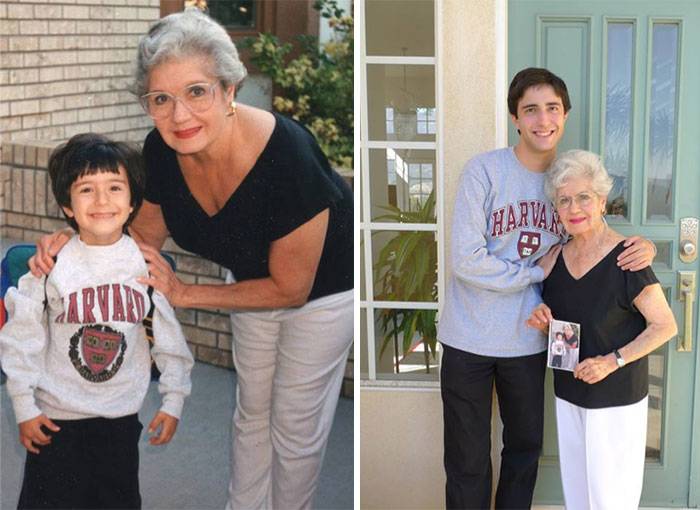 off the grad school with granny