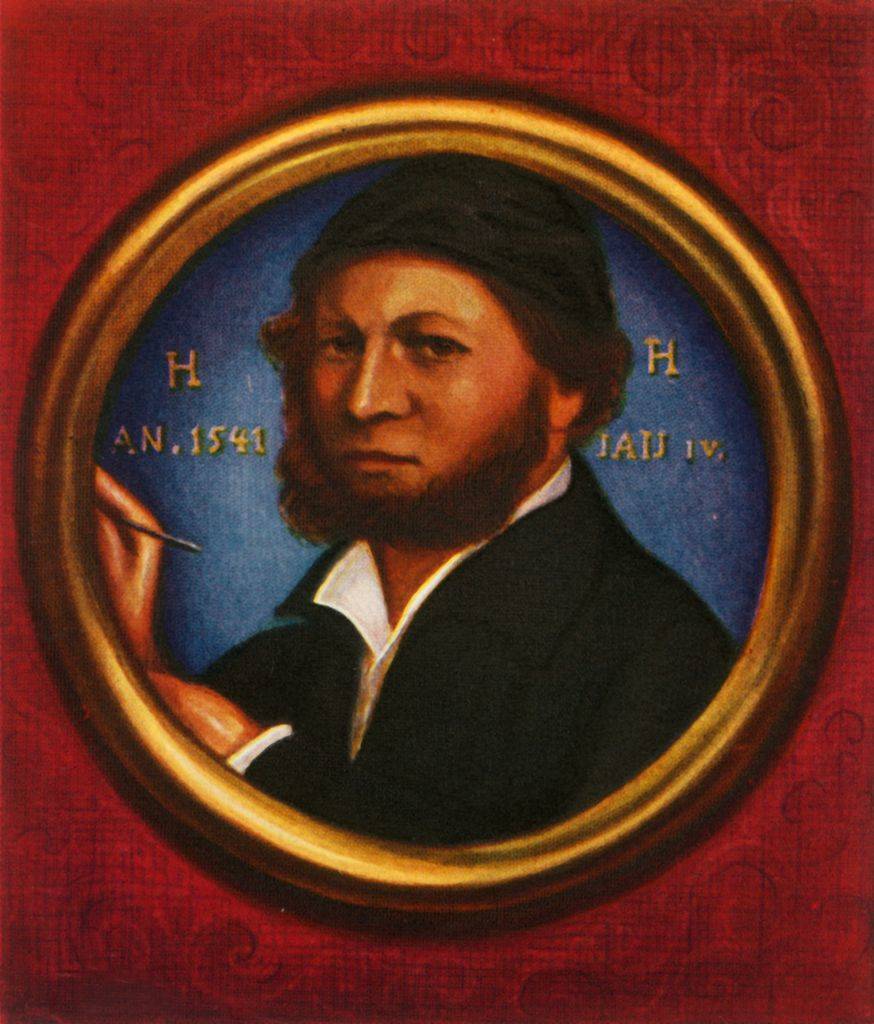 hans holbein miniature portrait