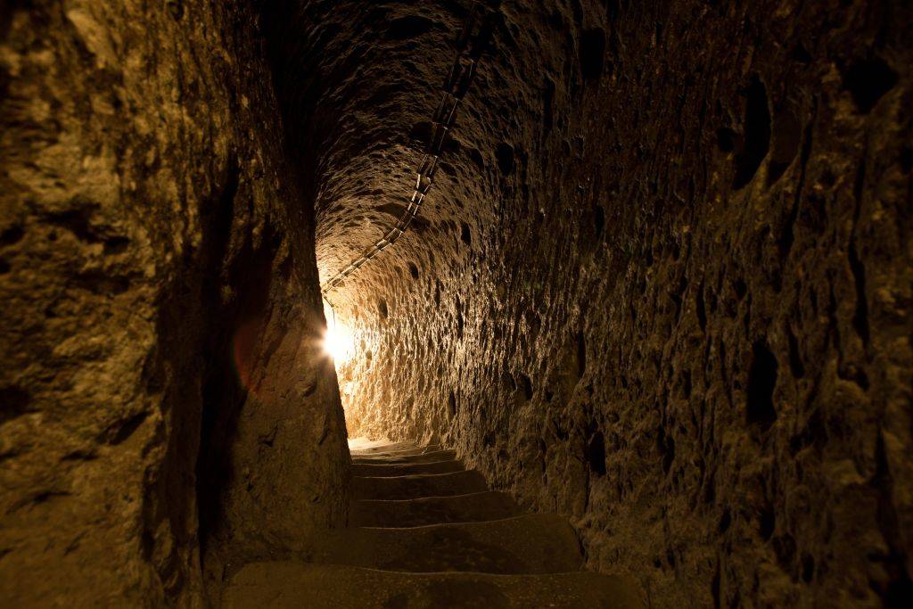 Derinkuyu Underground City in Turkey
