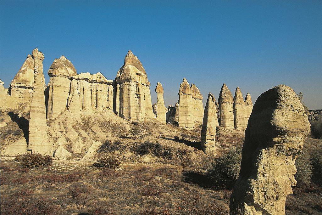 Cappadocia, Turkey fairy chimney rock formations
