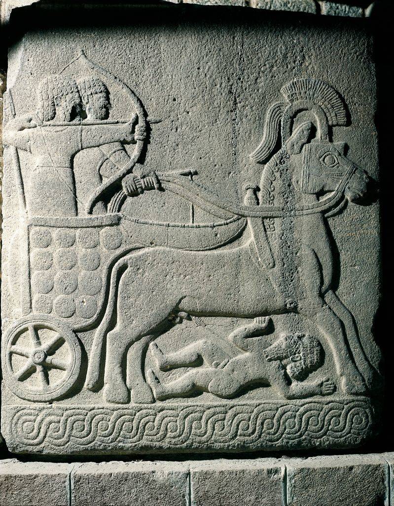 hittites carving from 8th century