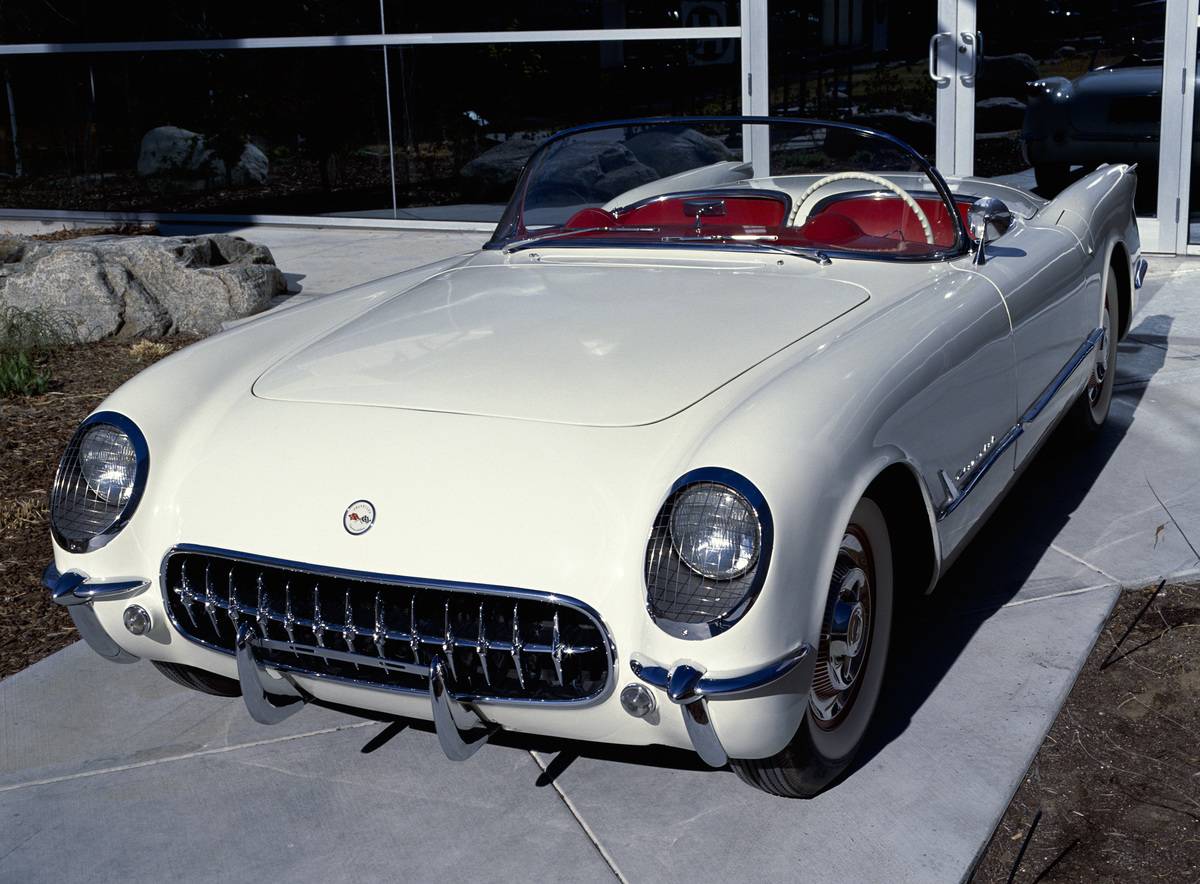 1953 Chevrolet Corvette.