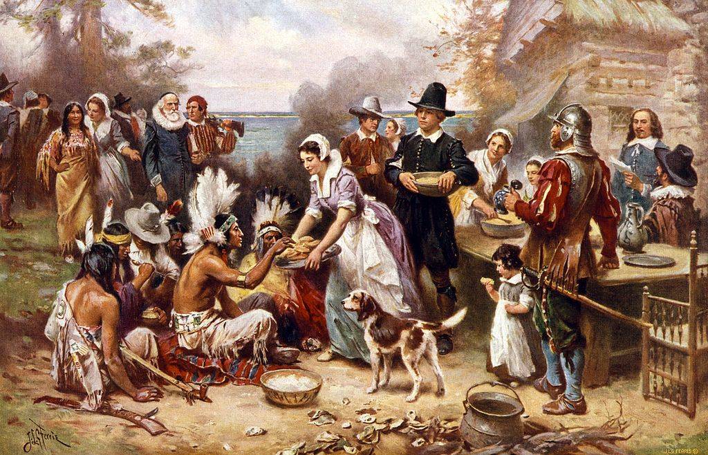 Painting of Thanksgiving