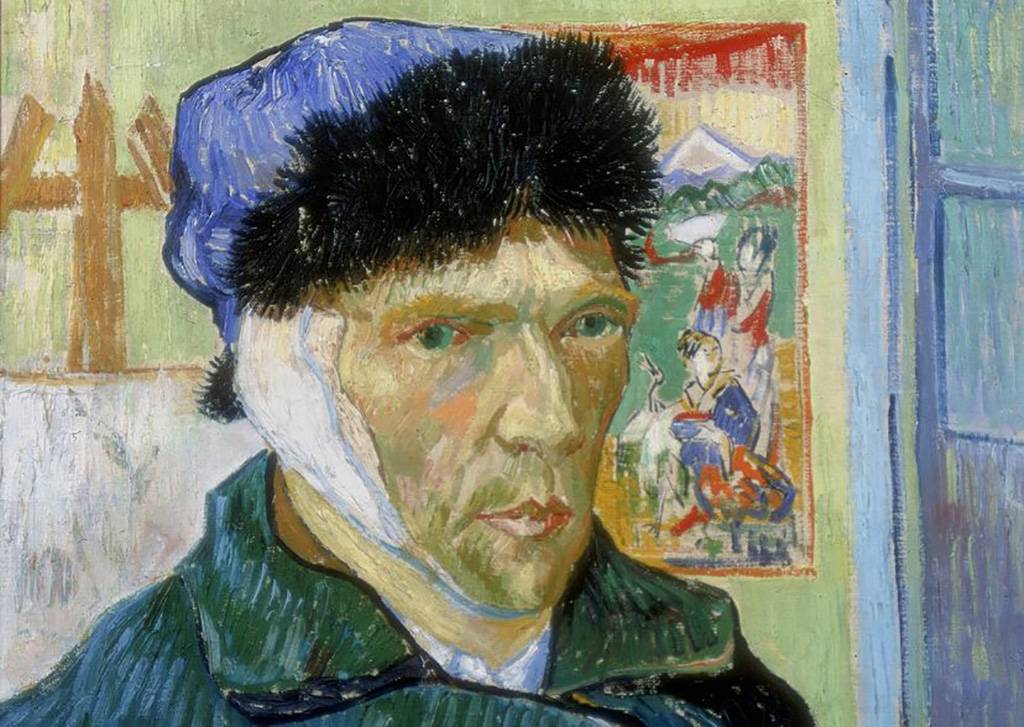 Portrait of van Gough bandaged ear