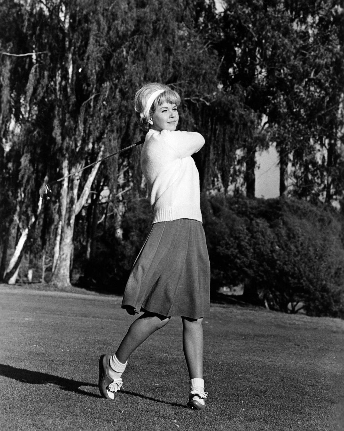 Doris Day On The Golf Course