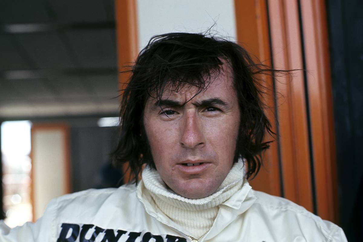 Jackie Stewart At Grand Prix Of Spain