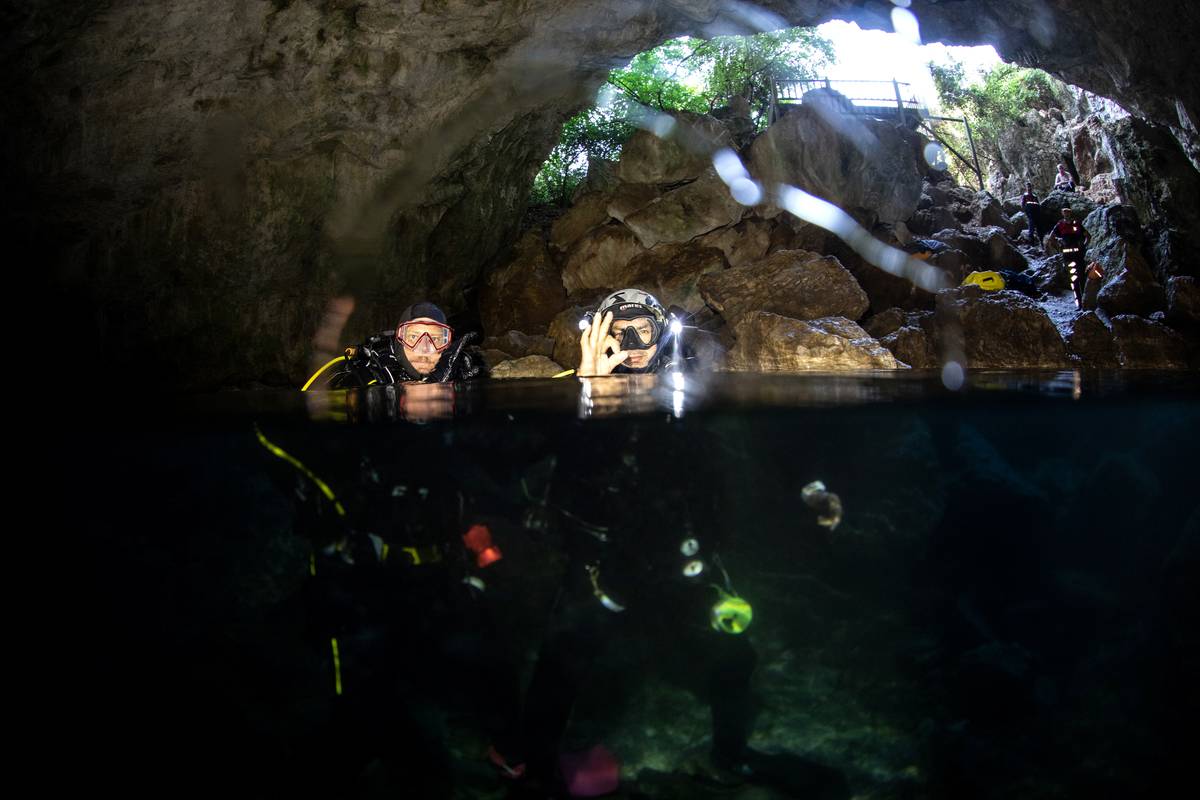 Cave of Zeus in Kusadasi district of Aydin