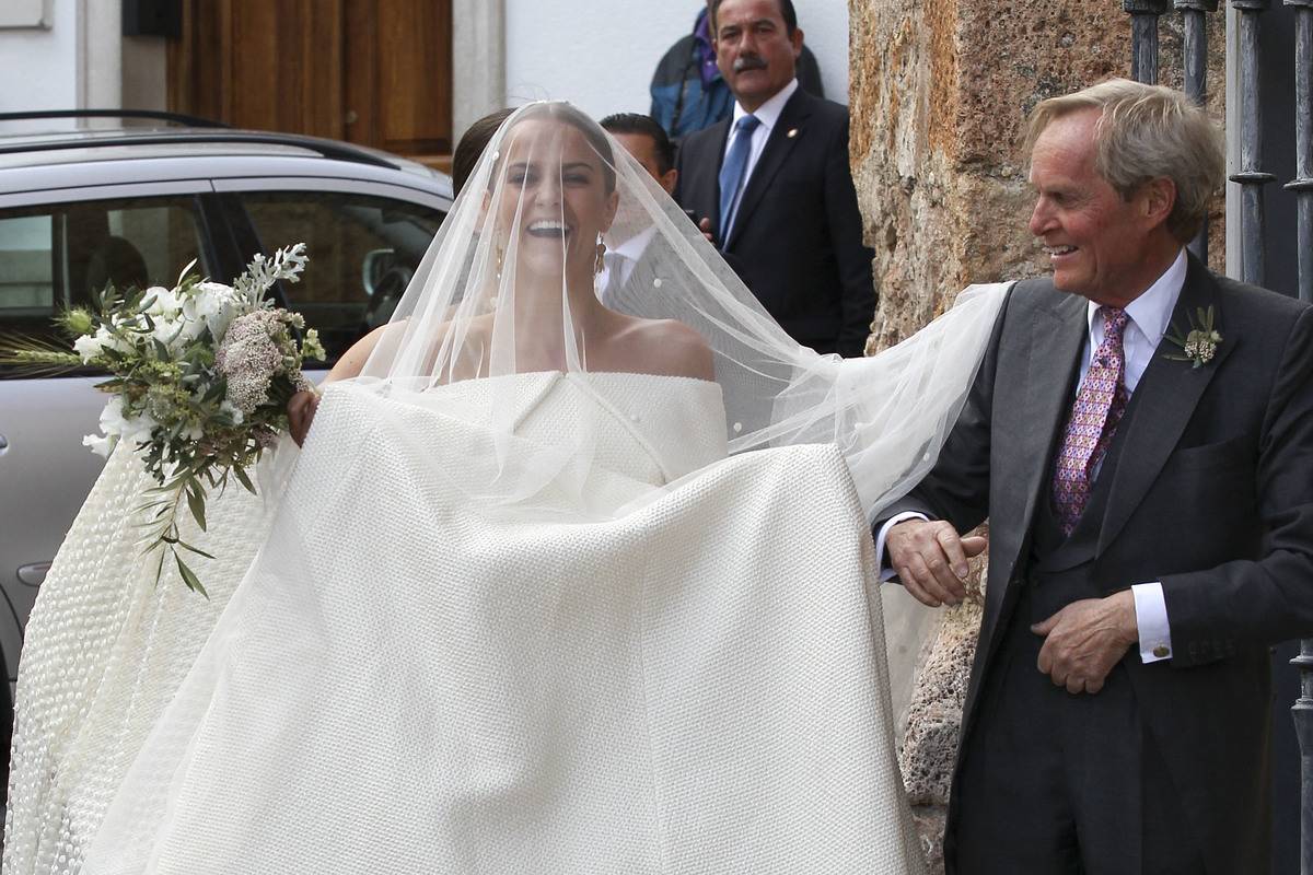 Lady Charlotte Wellesley and Alejandro Santo Domingo Wedding in Granada