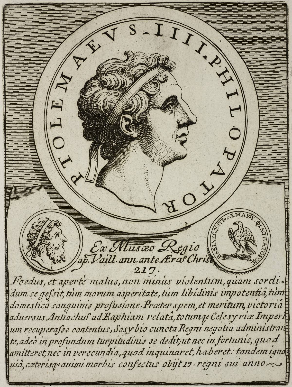 Ptolemy IV Philopator, Pharaoh of Ptolemaic Egypt