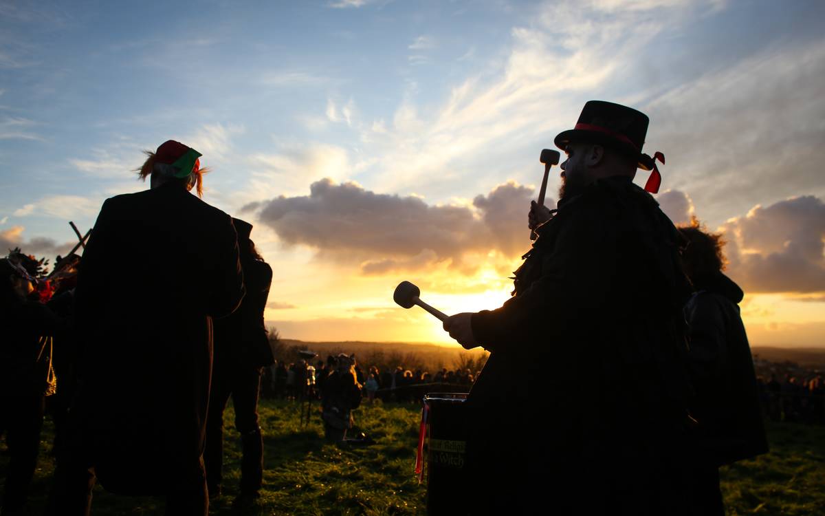 The Festival Of Samhain Is Celebrated In Glastonbury