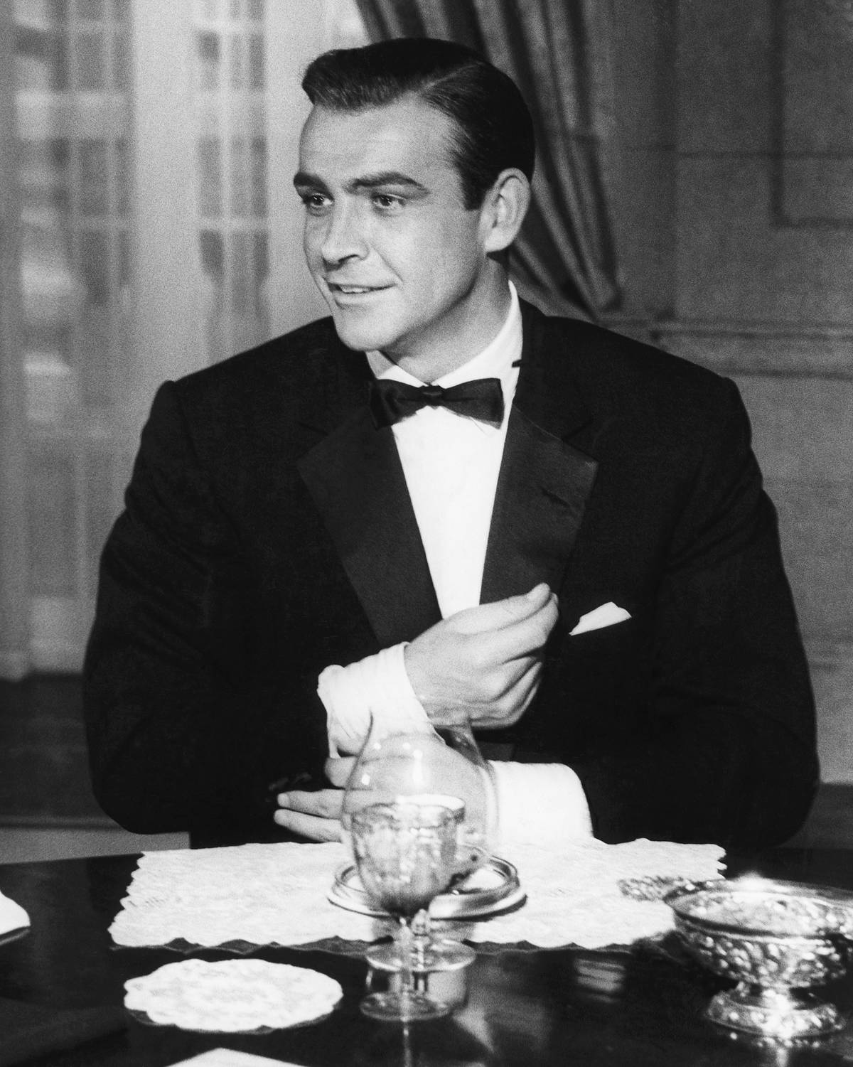 Sean Connery as James Bond in Goldfinger