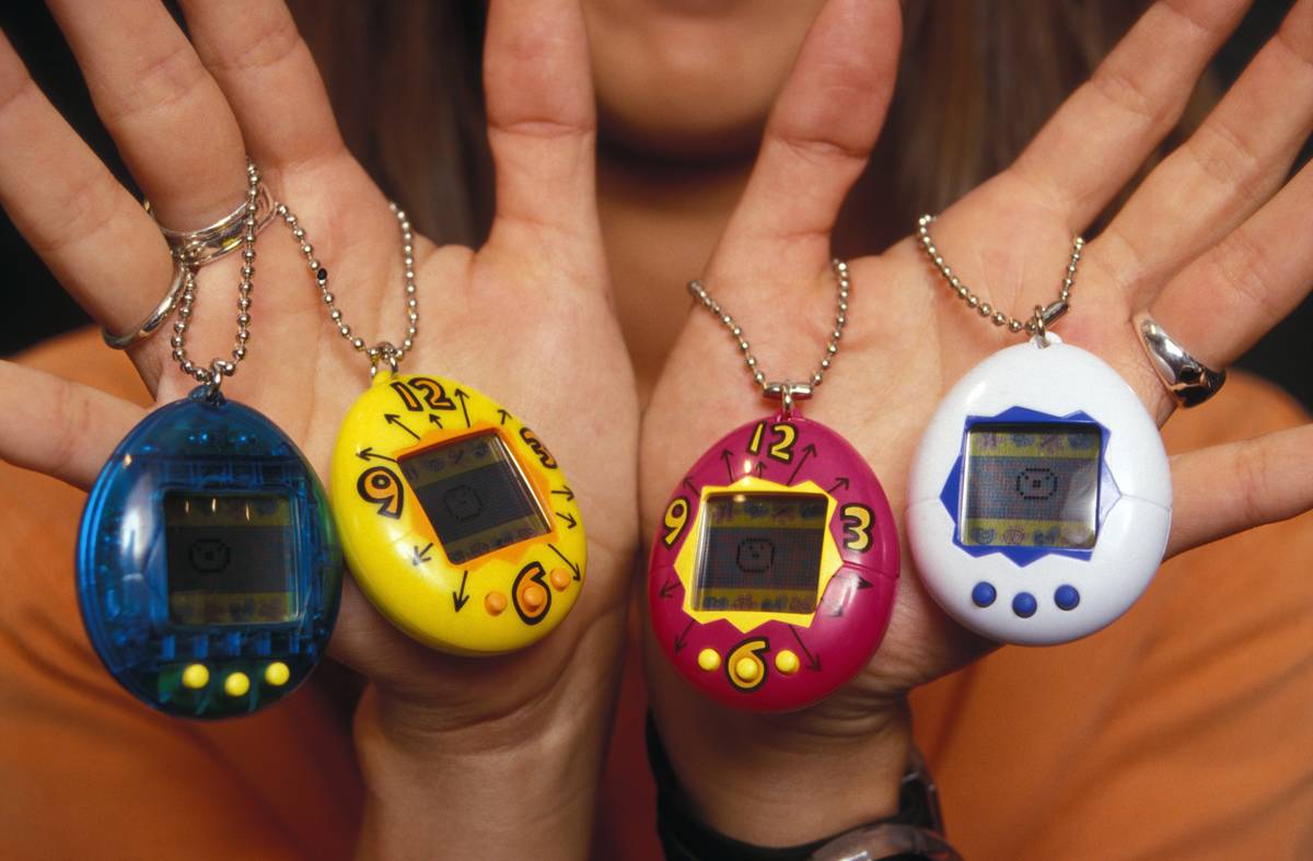 Différents modèles de tamagotchis