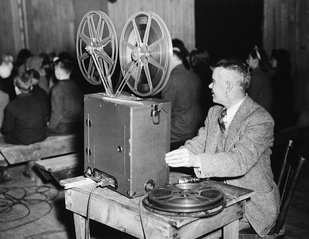 Film projectionist