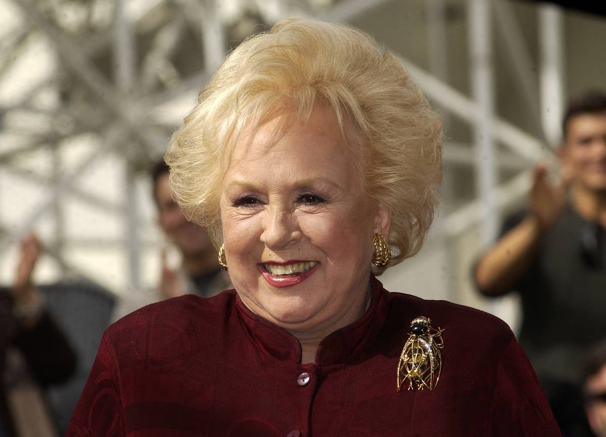 Doris Roberts Honored with a Star on the Hollywood Walk of Fame for Her Achievements in Live Theatre