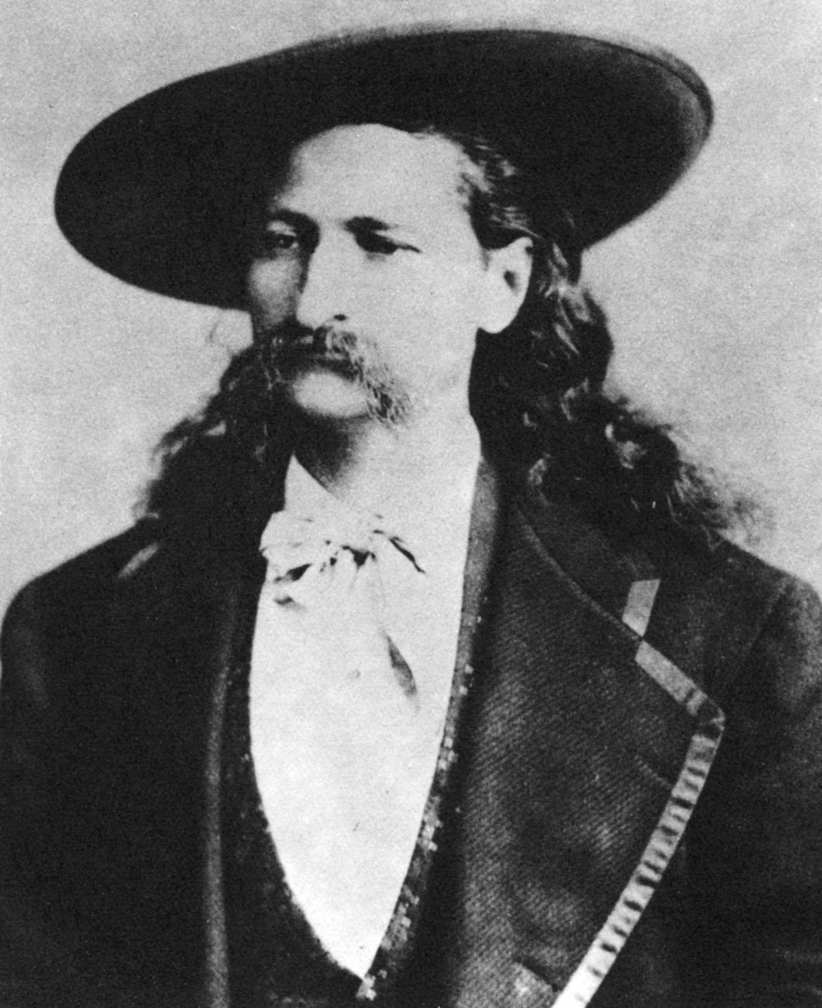 Wild Bill Hickock, American scout and lawman, 1873 (1954).