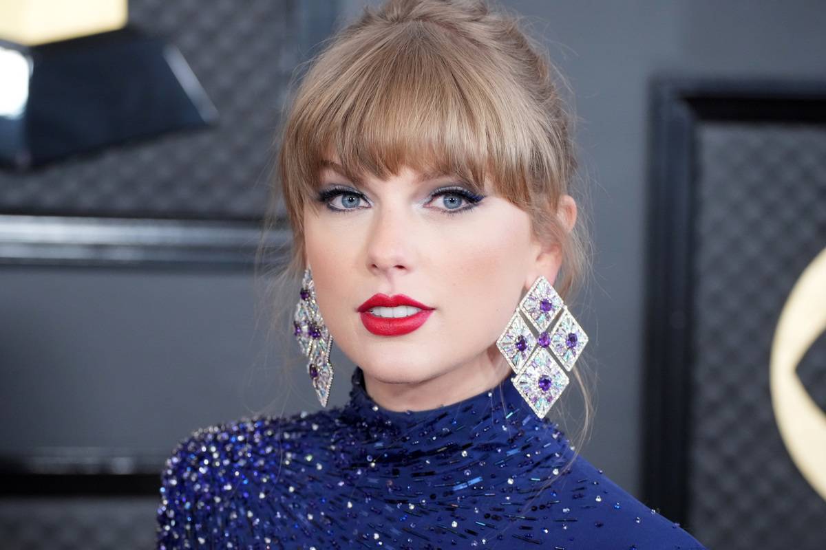 Taylor Swift attends the 65th GRAMMY Awards on February 05, 2023 in Los Angeles, California.