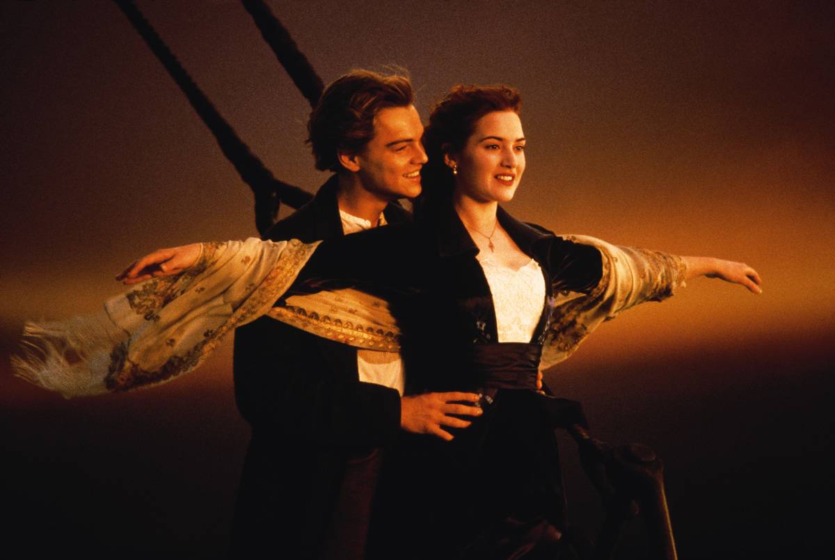 man and woman on a boat
