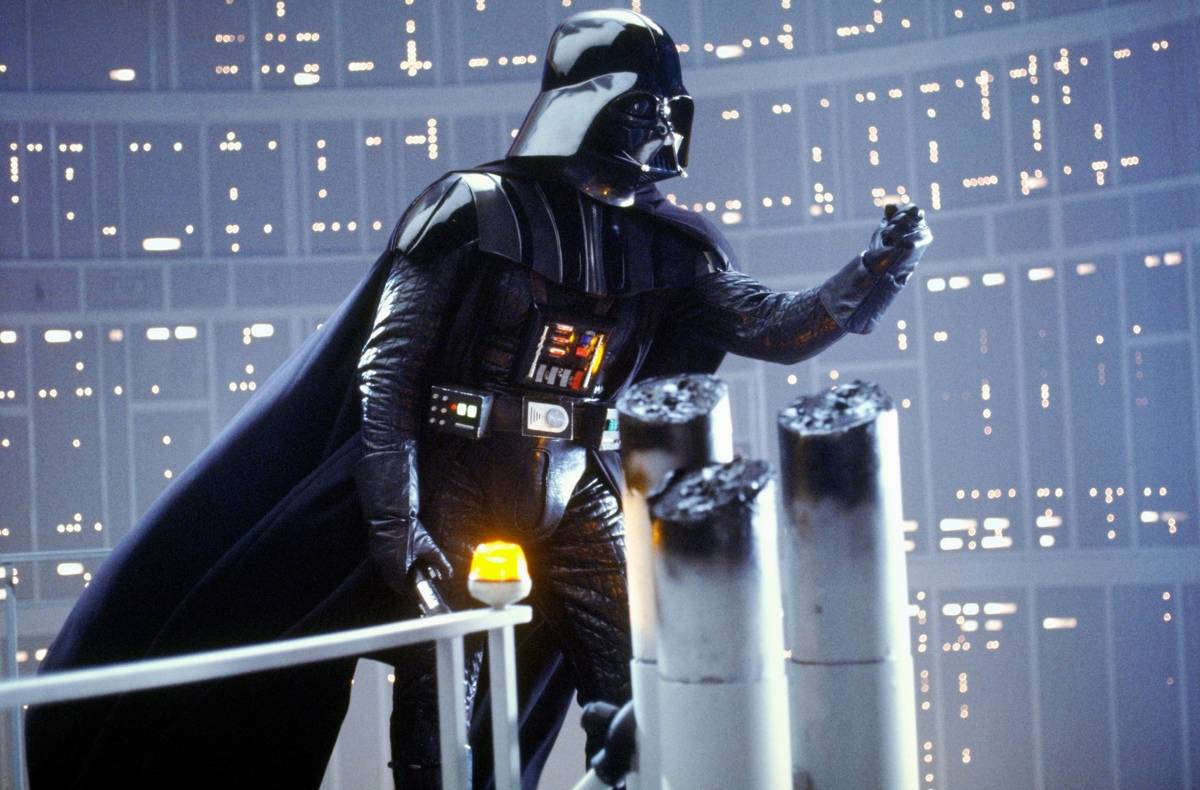 darth vader in star wars episode v the empire strikes back