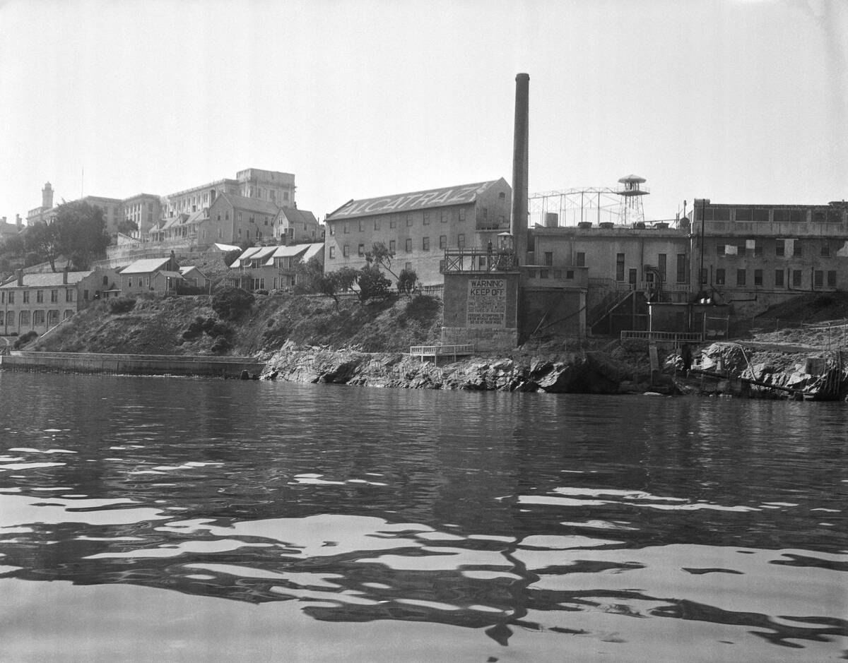 Buildings on Alcatraz