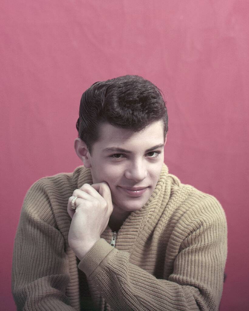 frankie avalon posing for a photo