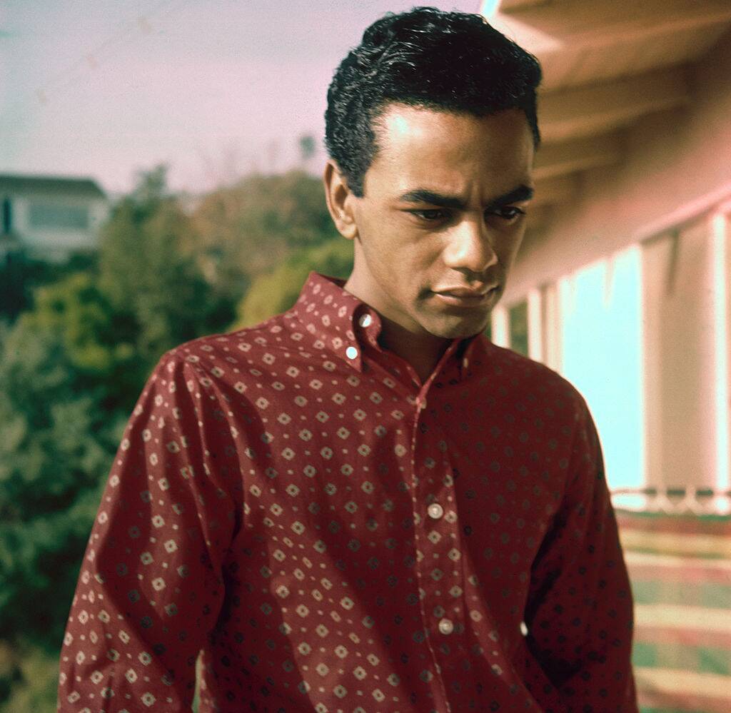 man looking down