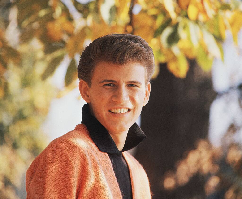 Bobby Rydell posing for a photo