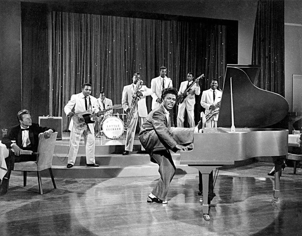 little richard performing on stage