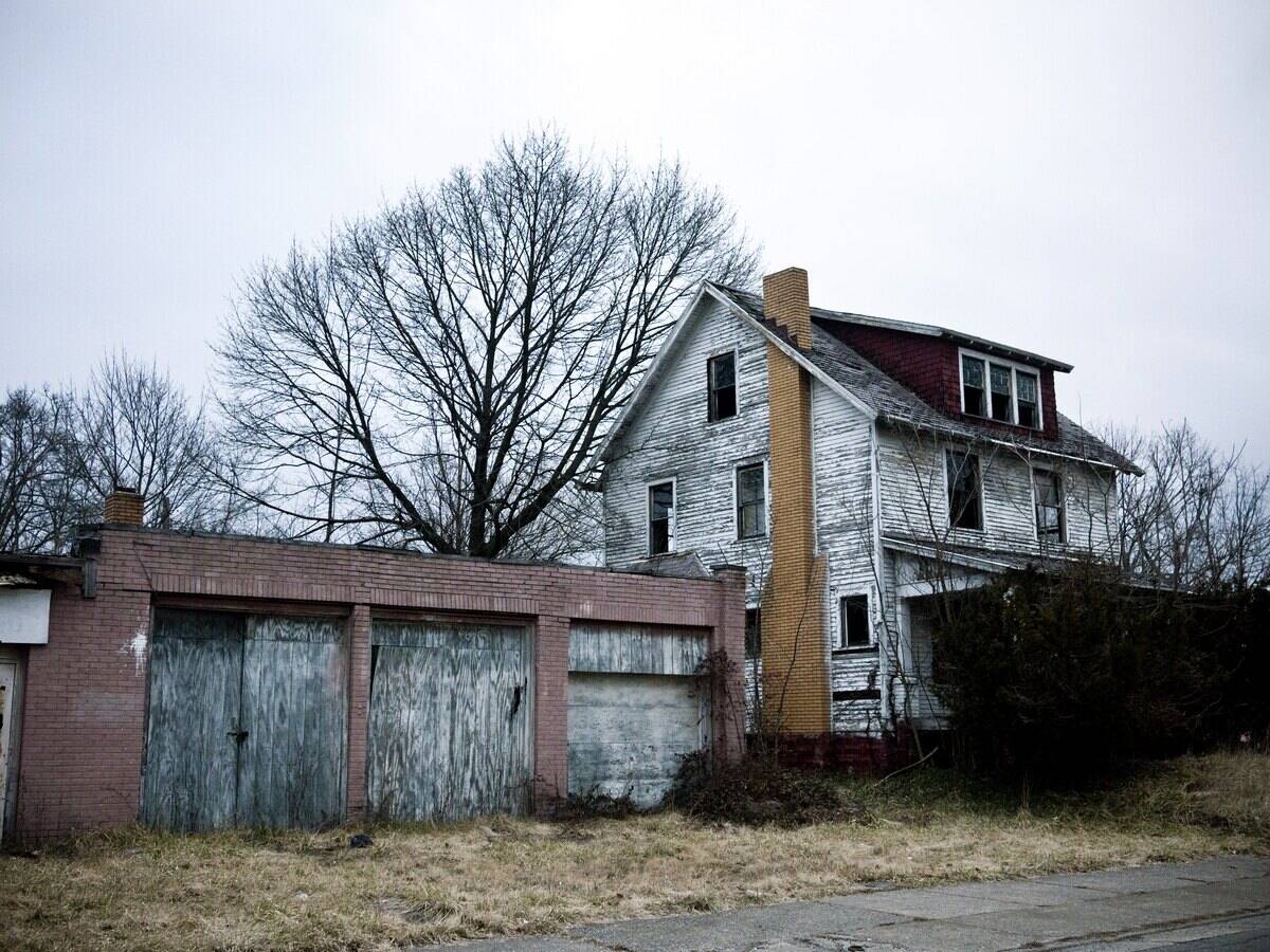 Vacant homes, high crime and urban blight mar what was once one of the busiest steel mill towns along the famous American Rust Belt on February 7, 2012 in Youngstown, Ohio.