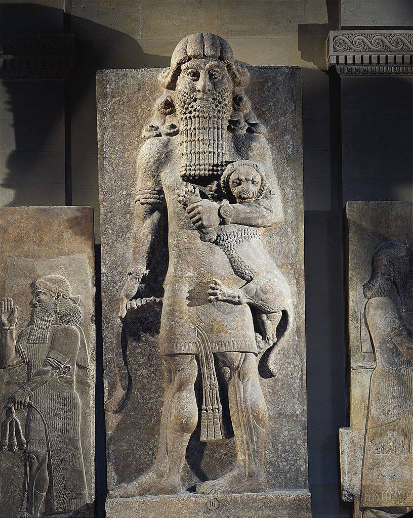 Gilgamesh statue