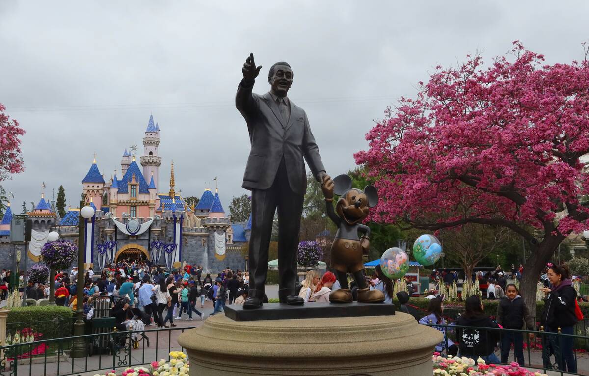 Disneyland Theme Park in Anaheim, California