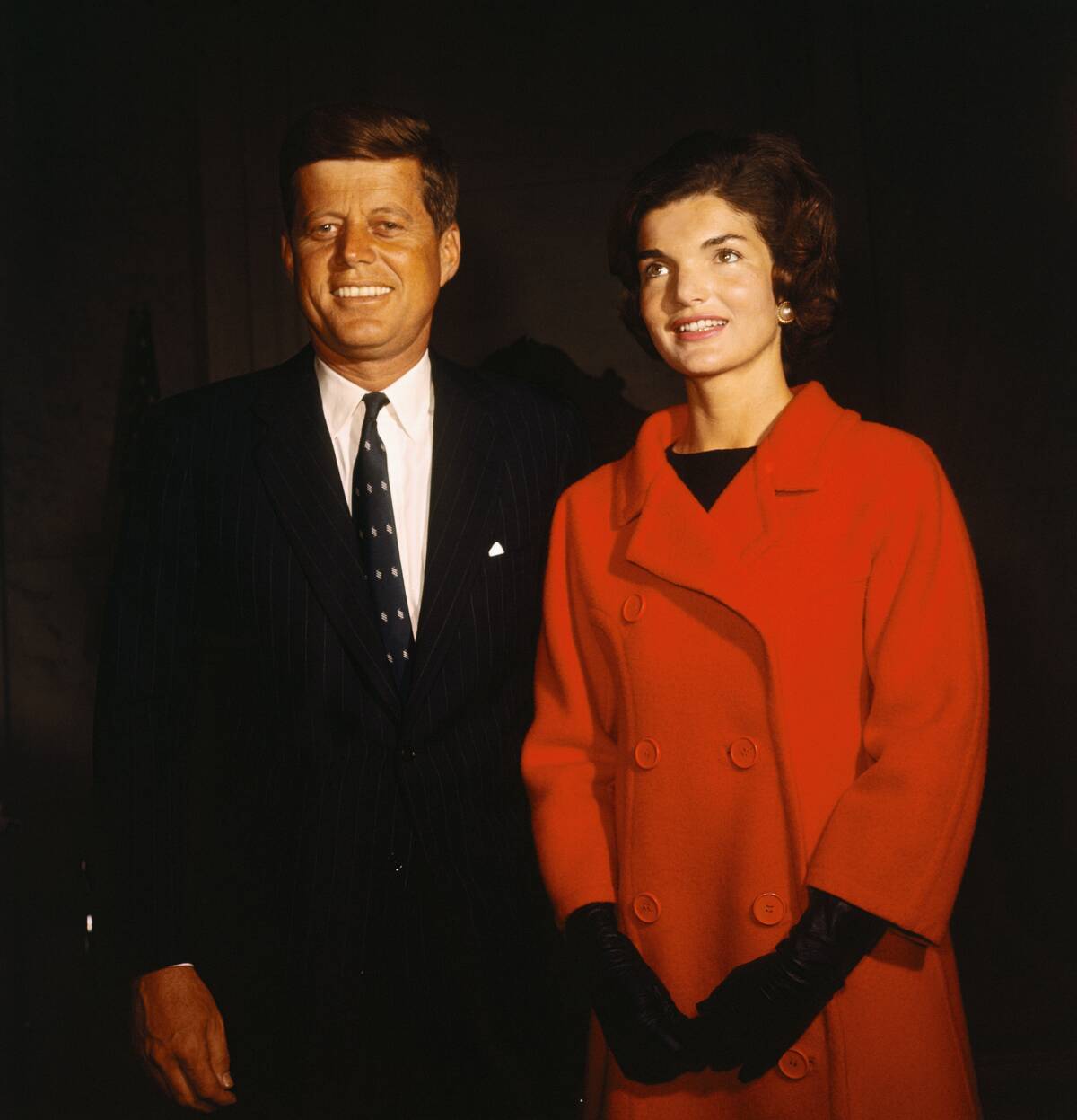 John F. Kennedy and His Wife