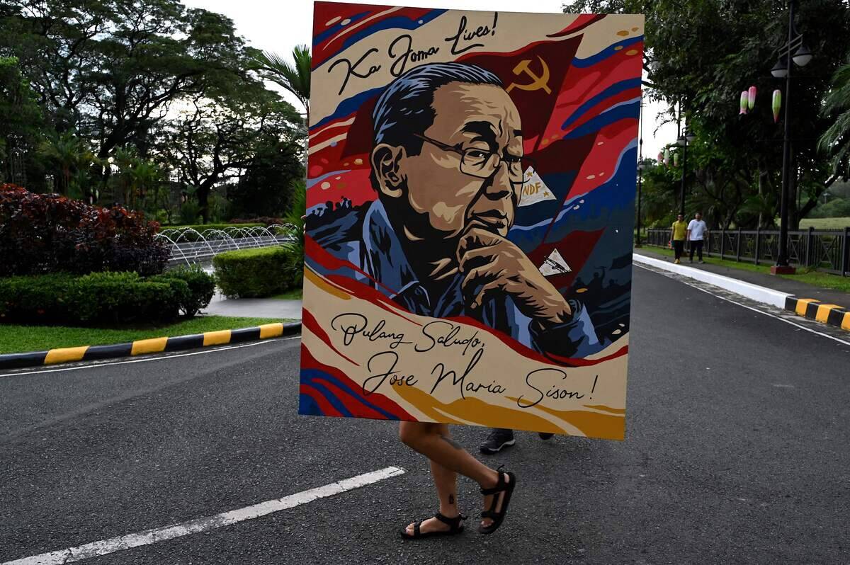 PHILIPPINES-POLITICS-COMMUNIST-SISON