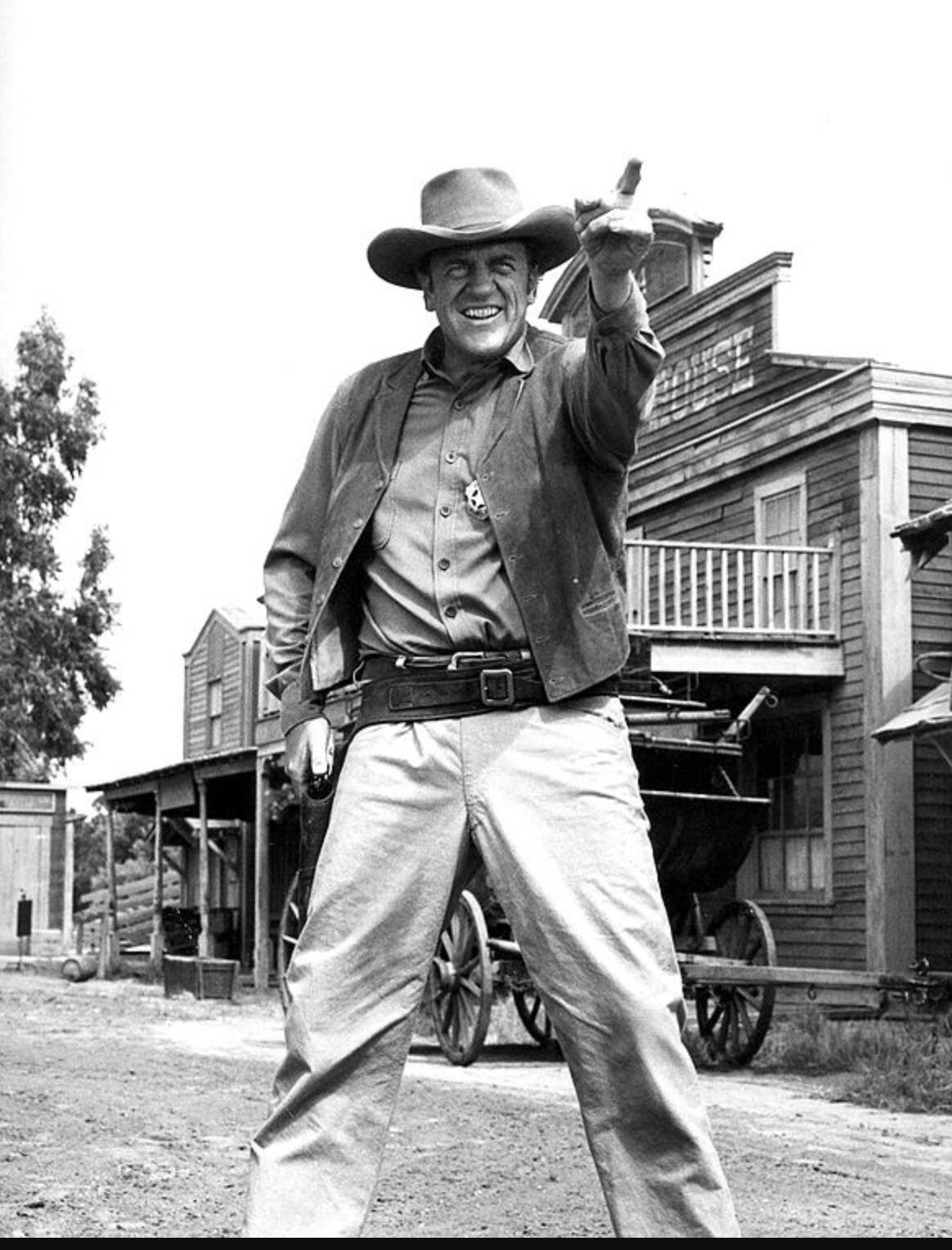 James Arness in Gunsmoke