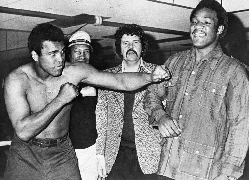Muhammad Ali and George Foreman