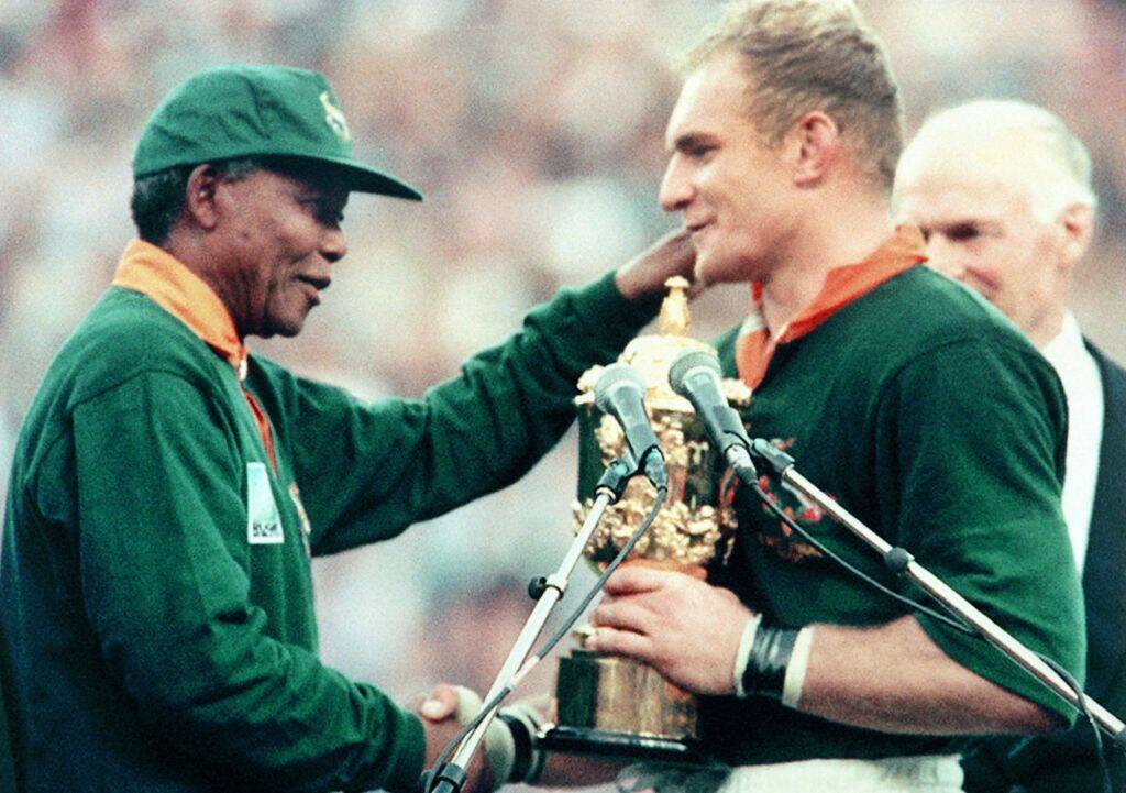 Nelson Mandela: Rugby World Cup