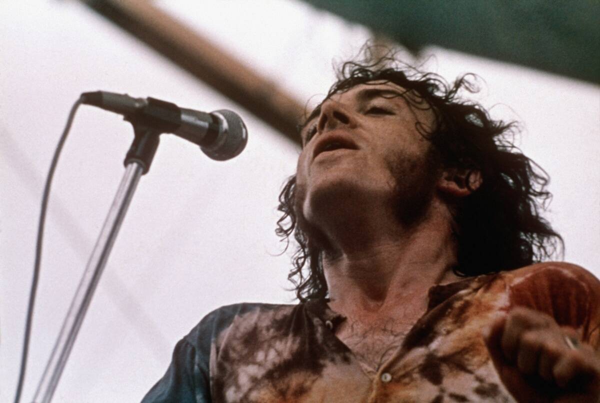 British Singer Joe Cocker