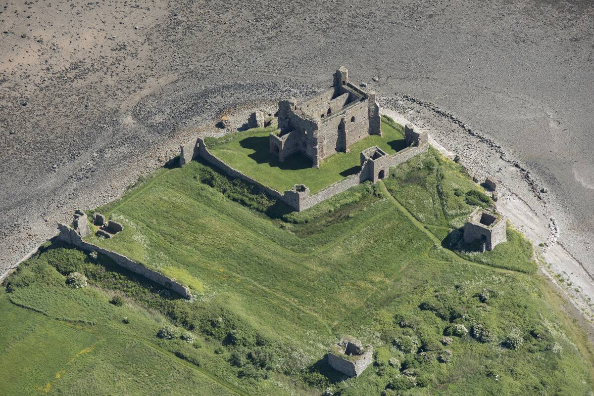 Piel Castle On Piel Island