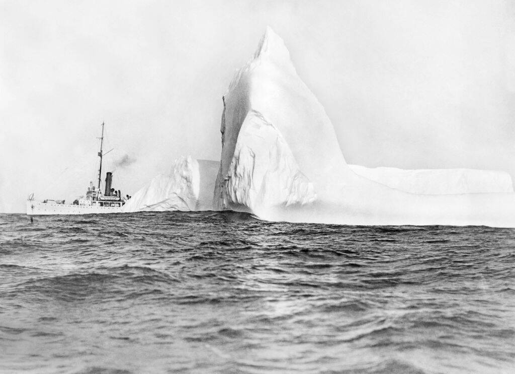 A US Coast Guard cutter