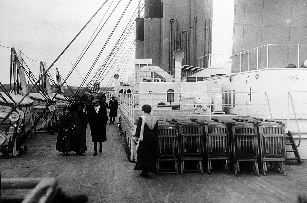 Deck of the Titanic