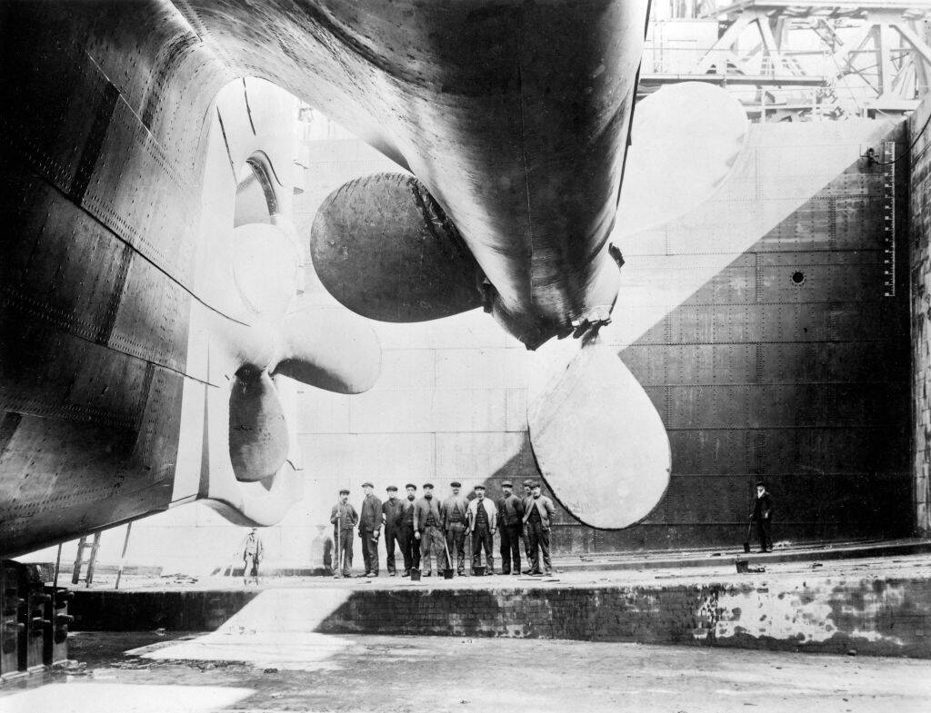 Propellor of the Titanic