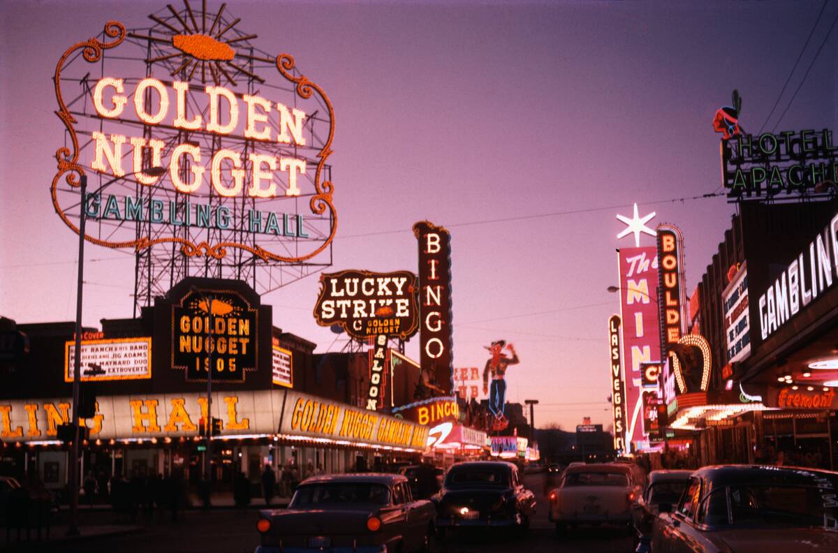 Fremont Street in Las Vegas