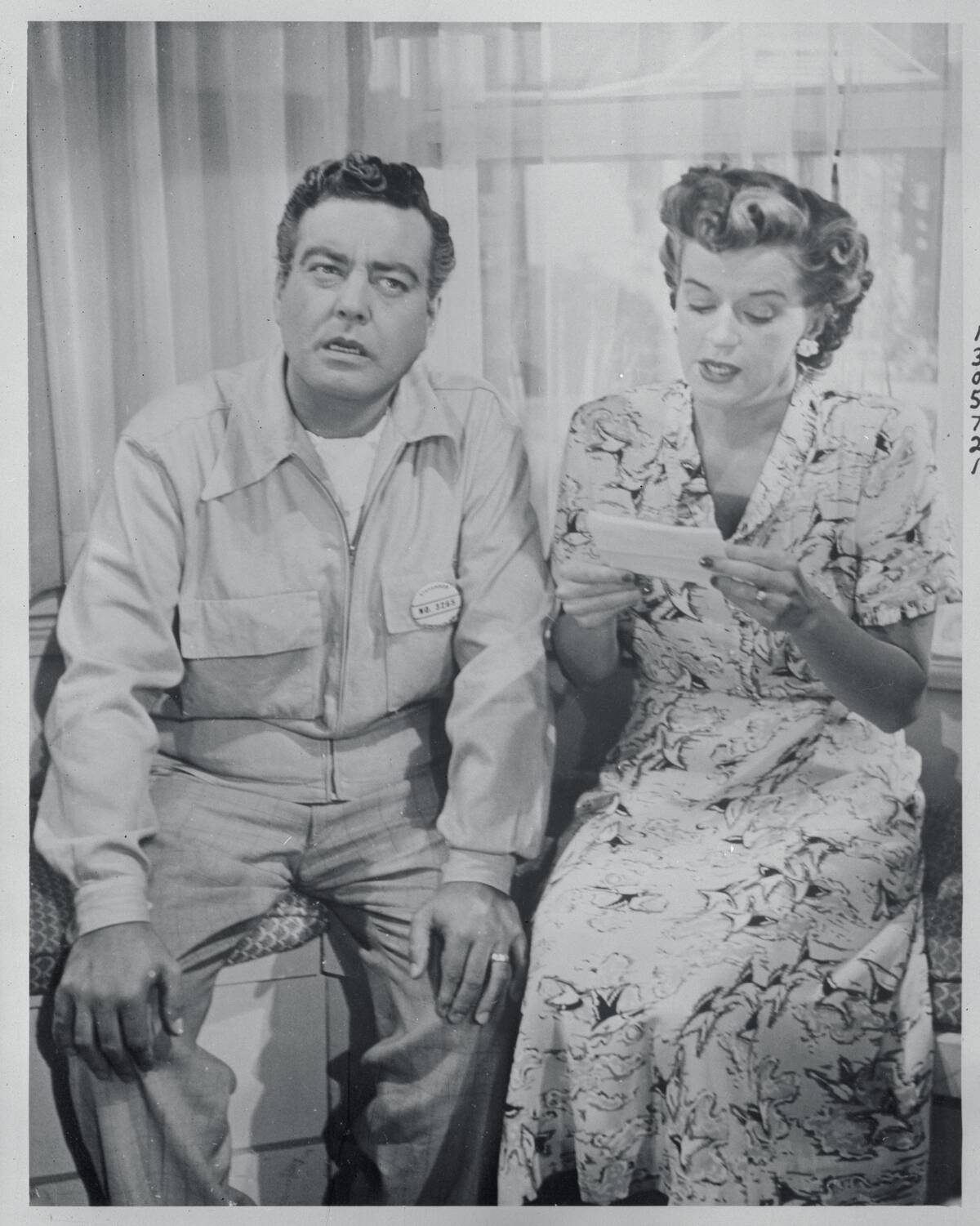 Portrait of Jackie Gleason and Rosemary DeCamp