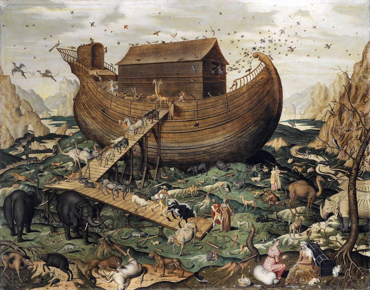 The Noahs Ark On Mount Ararat