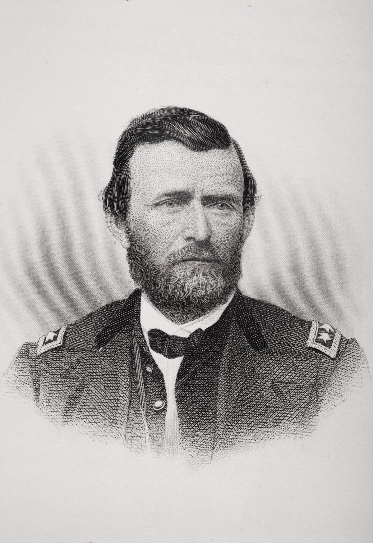 Ulysses S. Grant 1822 to 1885. Union general in American Civil War and 18th president of the United States 1869 to 1877 ...