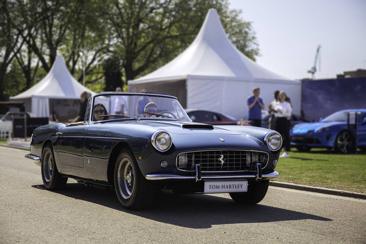 The Ferrari 250 GT Cabriolet...