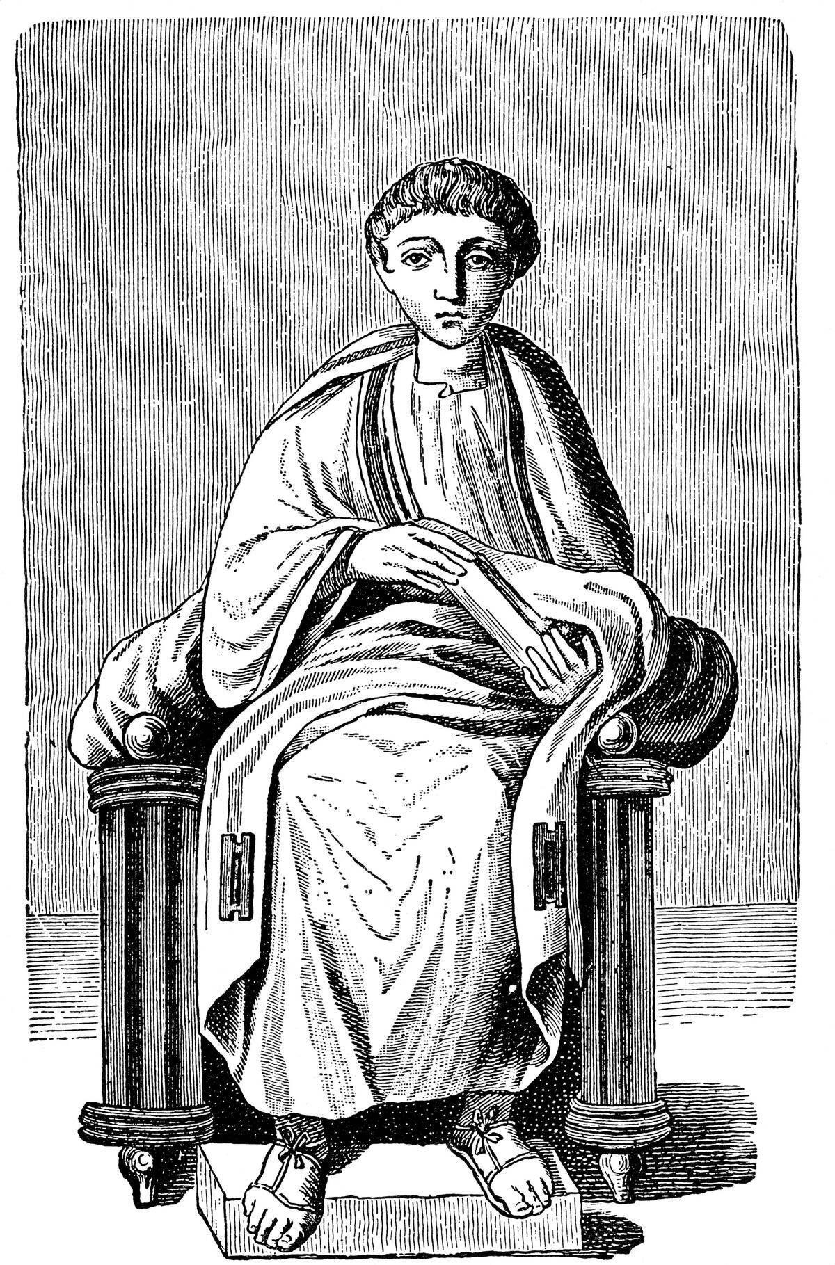 Virgil (79-19 BC), Roman poet.
